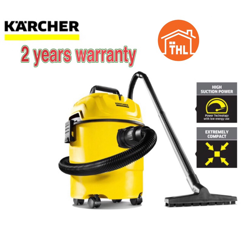 Karcher Multi Purpose Wet & Dry Vacuum Cleaner WD1 Shopee Malaysia