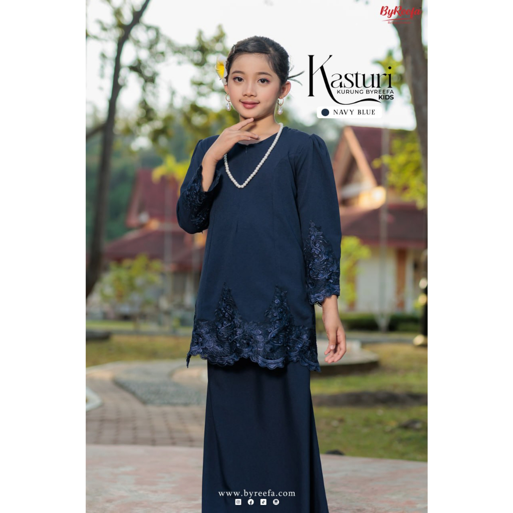 NEW ARRIVAL RAYA KURUNG KASTURI KIDS BYREEFA 2023 | Shopee Malaysia