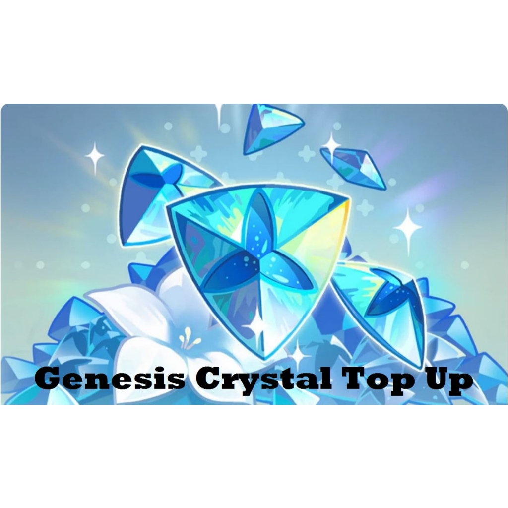 Genshin Impact Genesis Crystal Top Up (Safe & Secure) Shopee Malaysia
