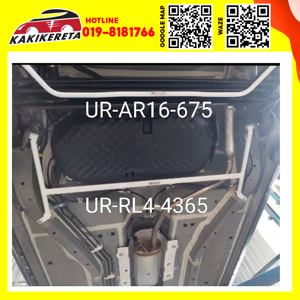 (PRE-ODER) Perodua AXIA 1.0 2023 UR-AR16-675 Rear Anti-Roll Bar 100 ...