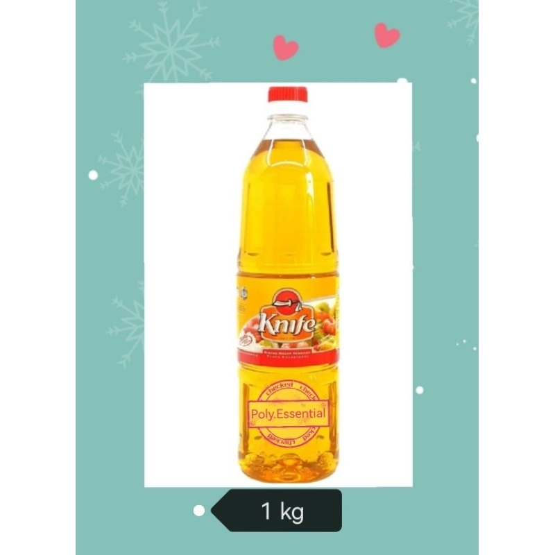 RM5.50/WM Free Shipping] Knife Blended Cooking Oil 1kg