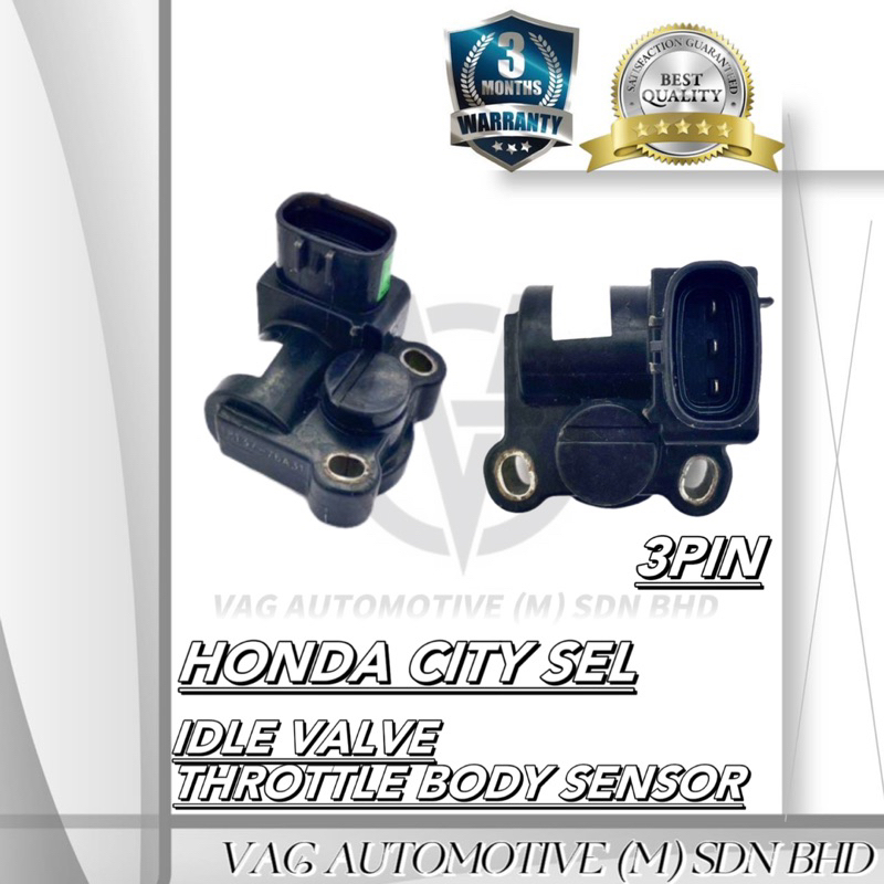 HONDA CITY SEL(3PIN) IDLE VALVE/THROTTLE BODY SENSOR Shopee Malaysia