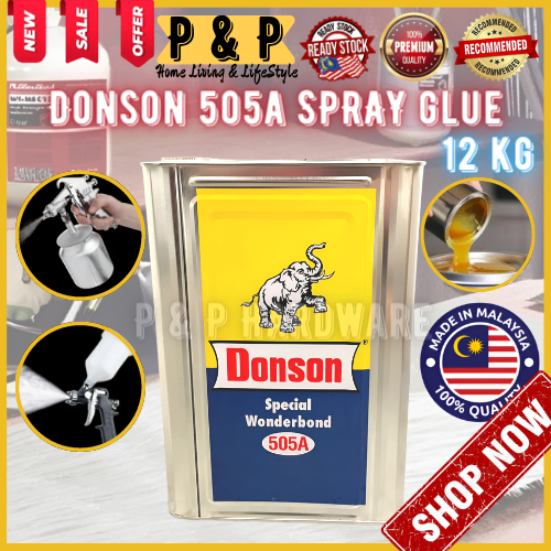 DONSON 505A 12kg Special Spray Adhesive Gam Kusyen Sofa Gam Cushion Gum