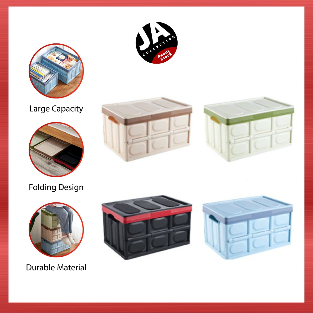 Kotak Penyimpanan Baju Multipurpose Container Foldable Car Trunk Boot ...