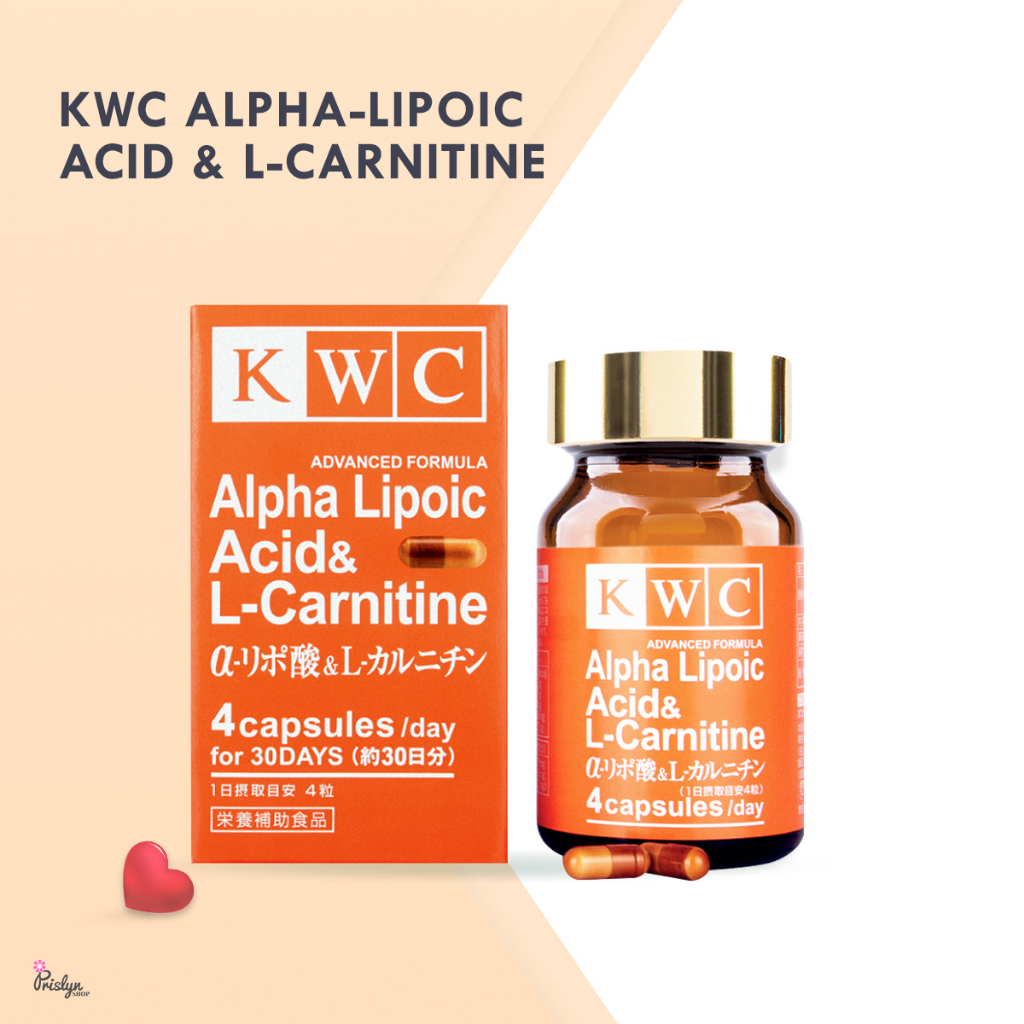 KWC Alpha Lipoic Acid and LCarnitine (Advanced) Shopee Malaysia
