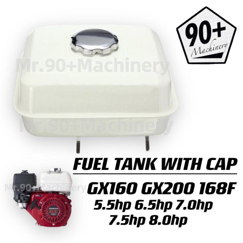 Fuel Tank Engine GX160 GX200 168F Tangki Minyak Engine China Petrol Tank  Gasoline Engine Pump Air Engine Honda 7.0 7.5HP