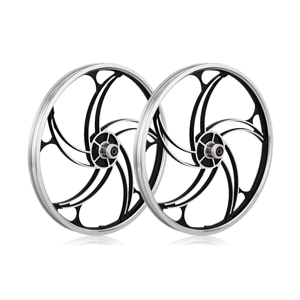 20" BICYCLE ALLOY RIM BMX WHEEL SET ALLOY RIM COMPLETE SET Shopee Malaysia