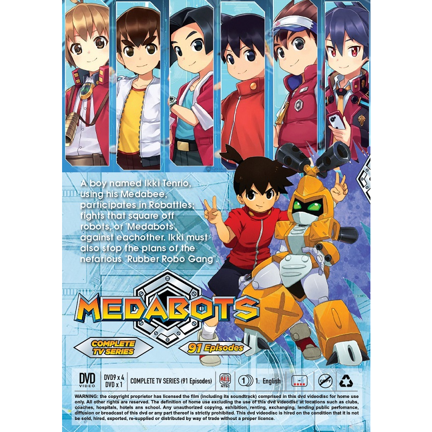 Medabots Vol. 8: Love and Medabots DVD, 2003 Region 1 NEW