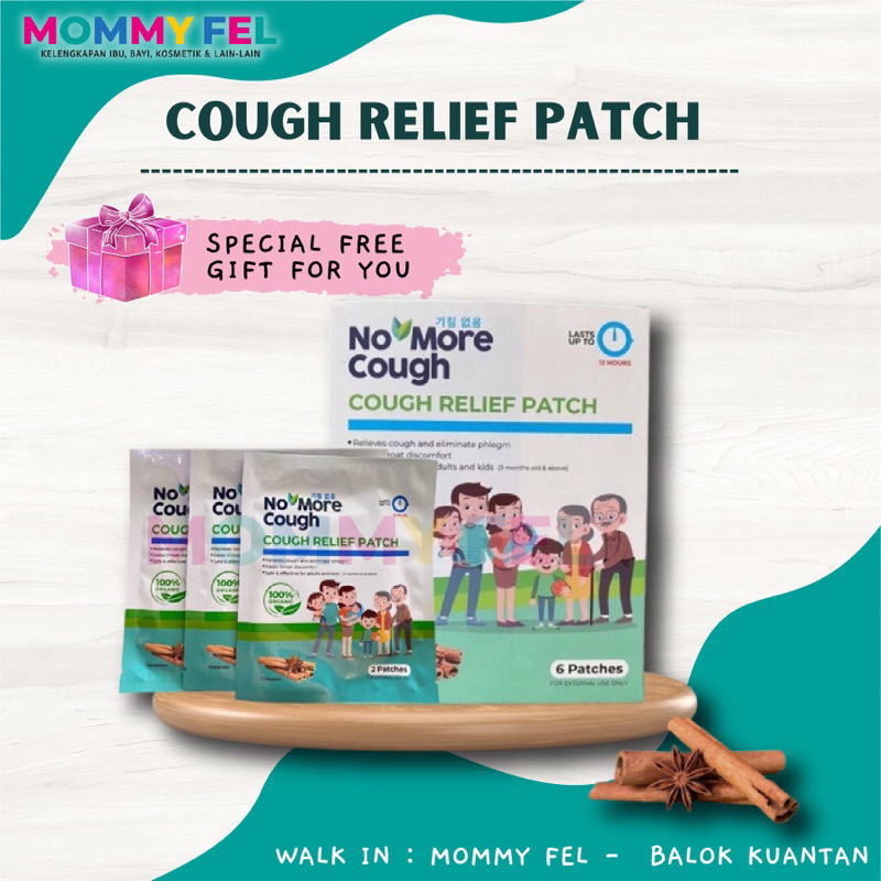 COUGH RELIEF PATCH FOR NORMAL SKIN / PELEKAT BATUK KAHAK SELSEMA ...