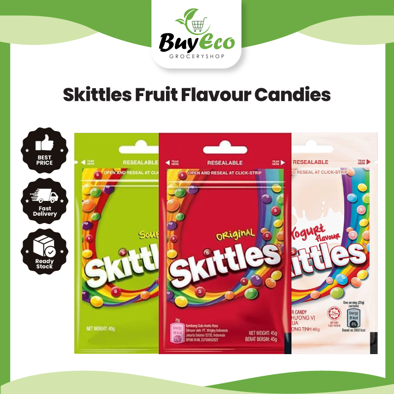 Skittles Fruit Flavour Candies 40g-45g | Shopee Malaysia