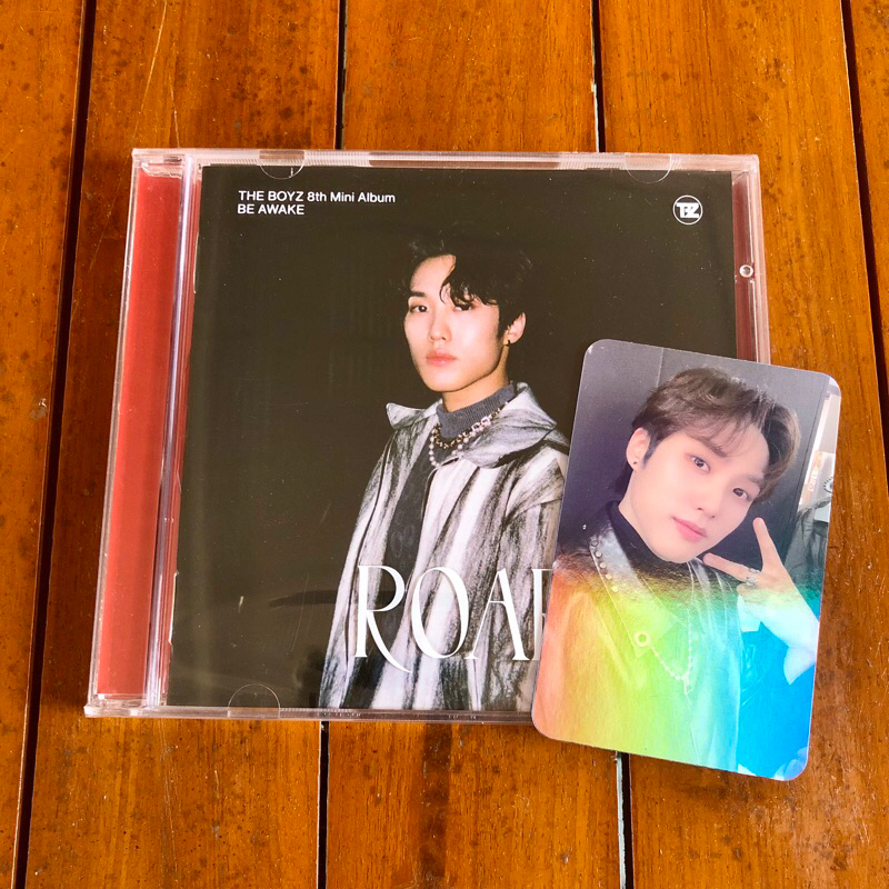 THE BOYZ BE AWAKE ROAR JEWEL CASE (JACOB COVER + WEVERSE POB) | Shopee ...
