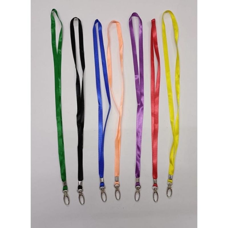 Nylon Lanyard/Tali ID Holder 10mm *100pcs | Shopee Malaysia