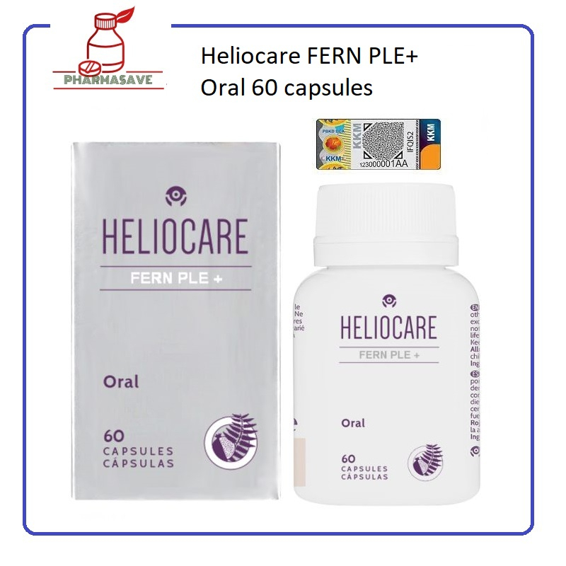 Heliocare Fern Plus 240MG 60 CAPSULES | Shopee Malaysia