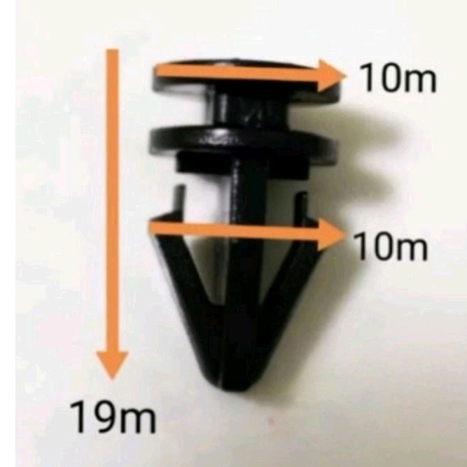 (10/pcs)PERODUA ALZA BEEZA BUMPER CLIP BUMPER SKITING CLIP Shopee