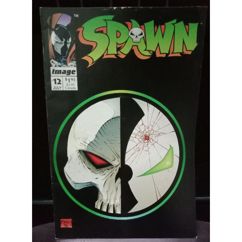 Image Comics Spawn #12 July 1993 and Spawn figure comic #1 1994 ...