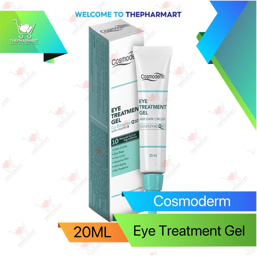 Cosmoderm Co-Enzyme Q10 Eye Treatment Gel (20ml) | Shopee Malaysia
