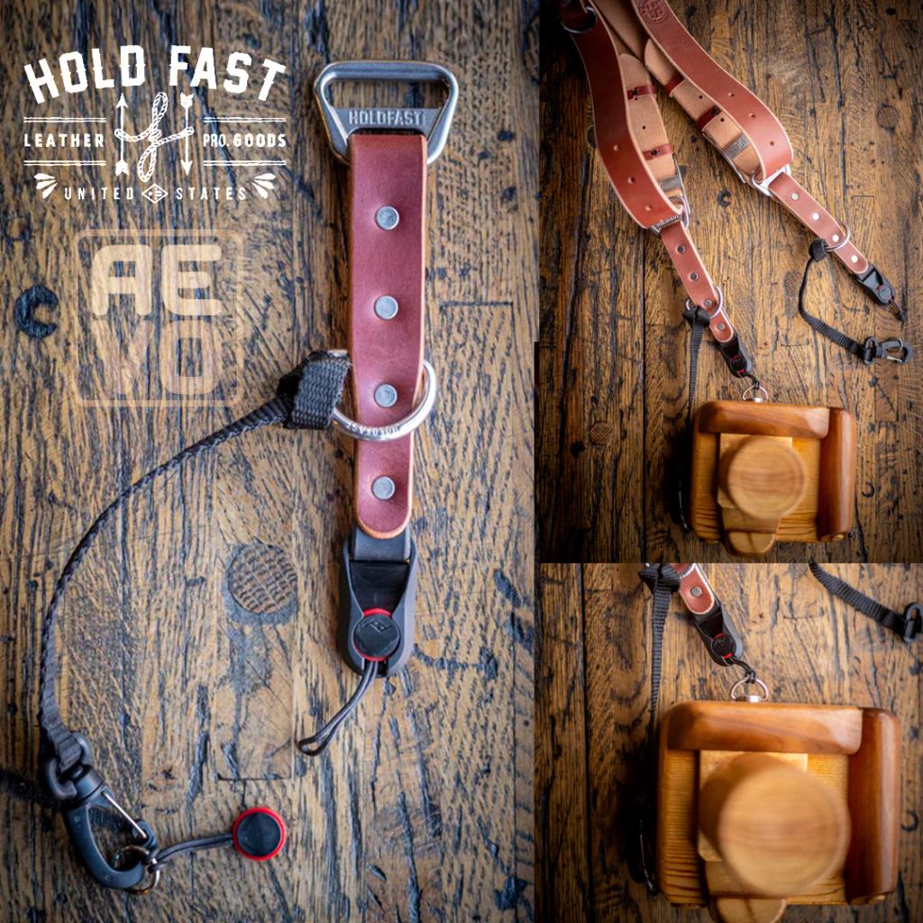 exclusive Holdfast gear dual camera harness peak design slider