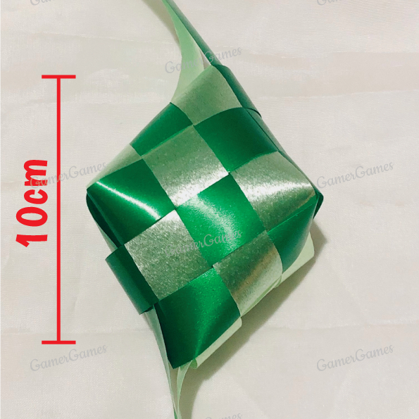 [READY STOCK] KETUPAT HIASAN RIBBON PP 10CM HANDMADE HARI RAYA | Shopee ...