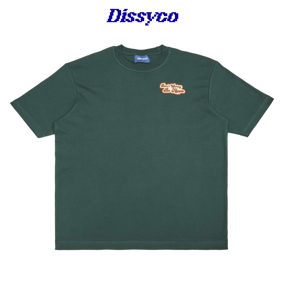 Dissyco Hippie Collection Hippie Tee (Green) | Shopee Malaysia