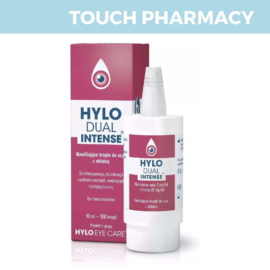 HYLOGEL/ HYLODUAL INTENSE/ DUAL LUBRICATING EYE DROPS