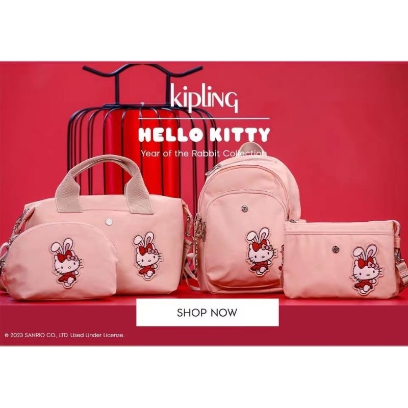 Kipling X Hello Kitty collection Shopee Malaysia