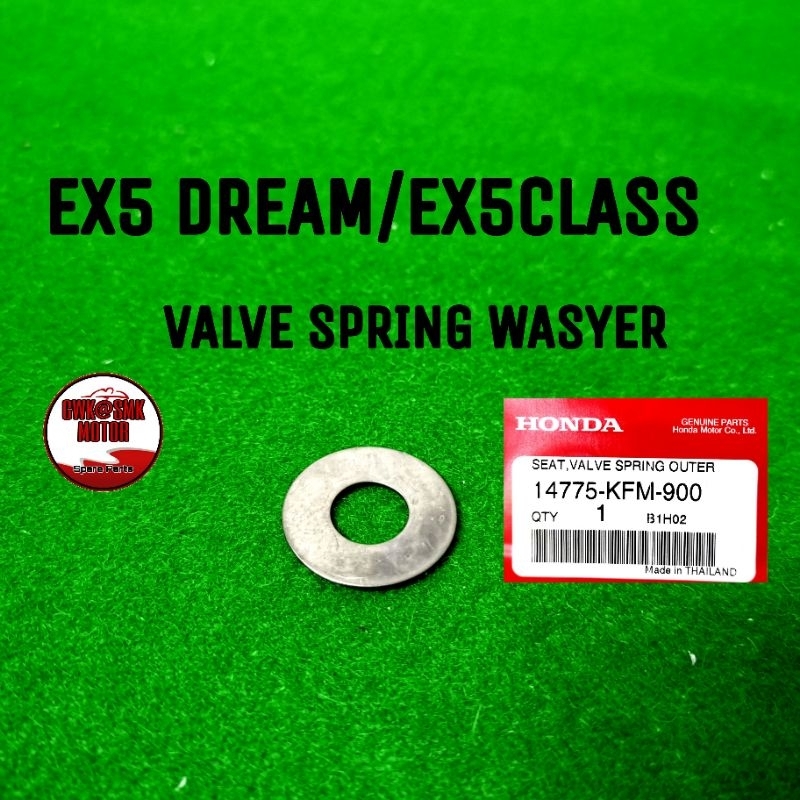 EX5 CLASS EX5 DREAM VALVE SPRING WASYER 14775KFM900） Shopee Malaysia