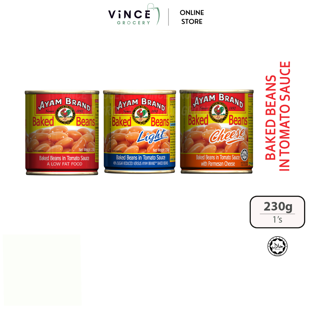 AYAM BRAND Baked Beans in Tomato Sauce · Kacang Panggang Dalam Sos