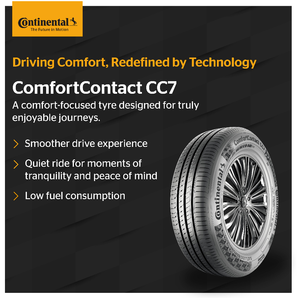 Continental ComfortContact CC7 R14 165/55 175/65 185/60 185/70 [Free ...