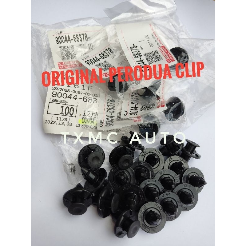 Original Perodua Bumper Clips/ Fender Clips/ Klip Daun Pisang Shopee Malaysia