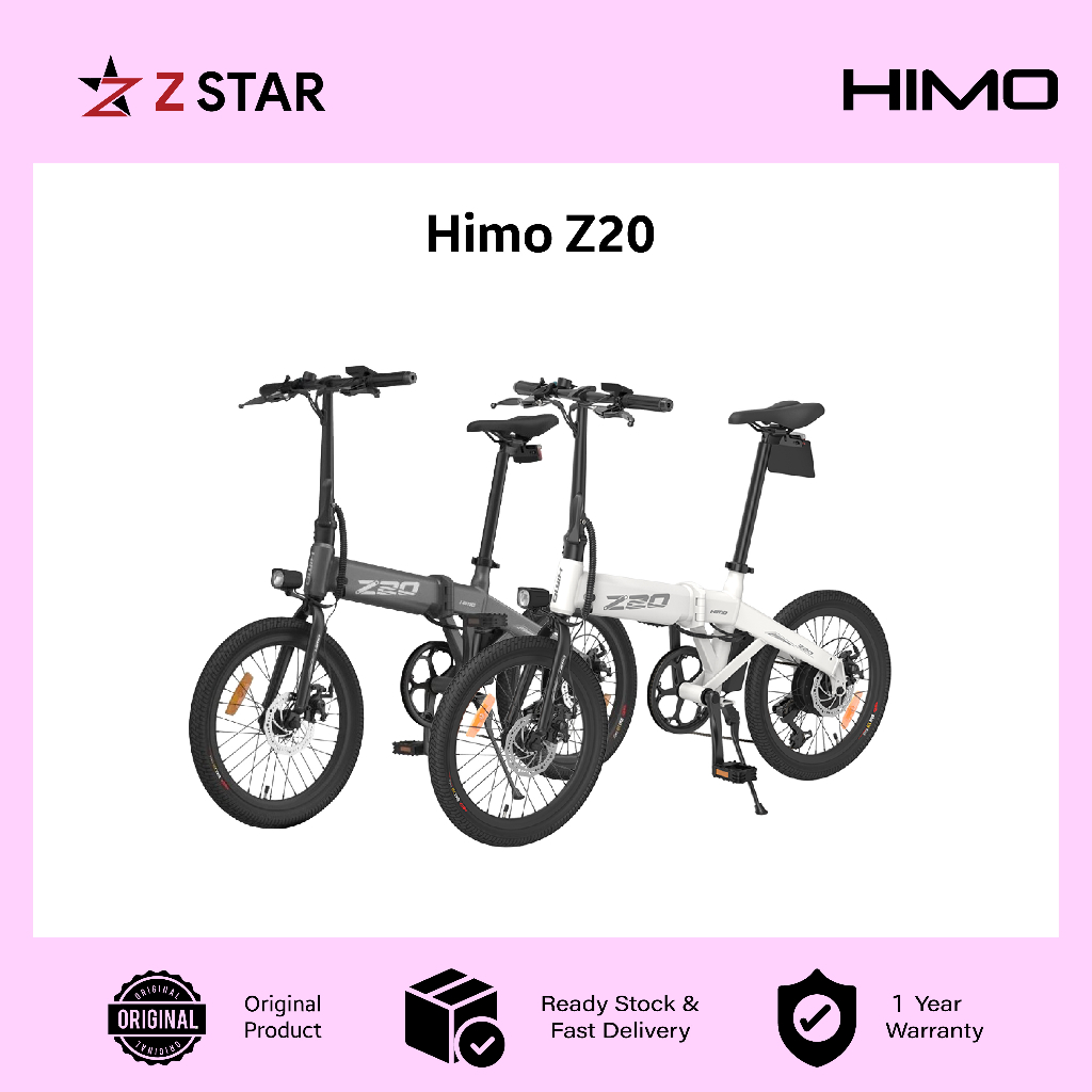 No Tax PL STOCK HIMO Z20 20Inches Electric Bicycle Folding design 100KG 10AH 36V 250W DC Motor E-bike For Xiaomi bicycle