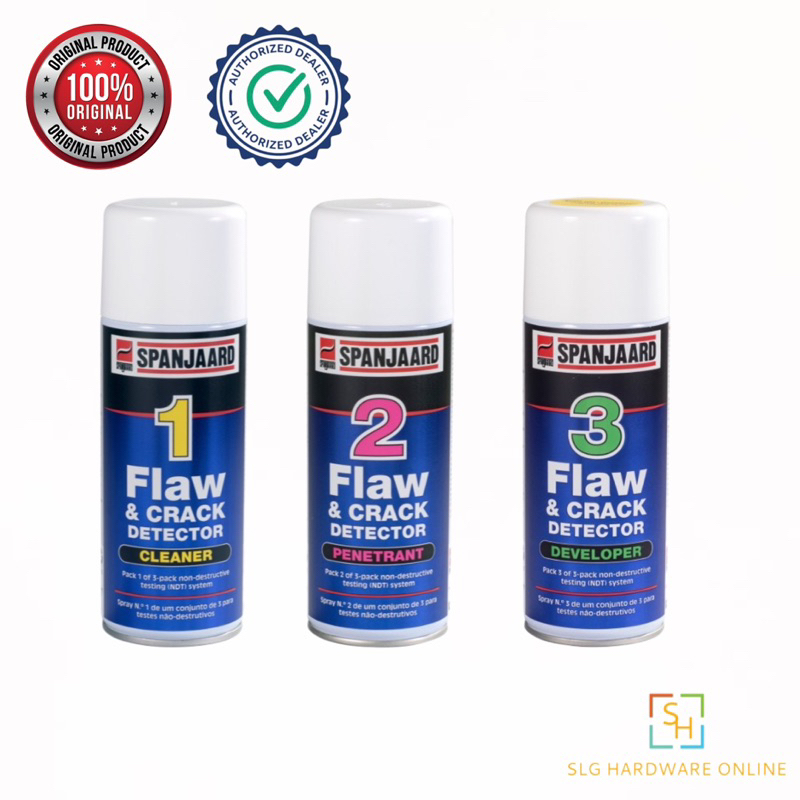 Spanjaard Dye Flaw & Crack Detector (350ml/300ml) Shopee
