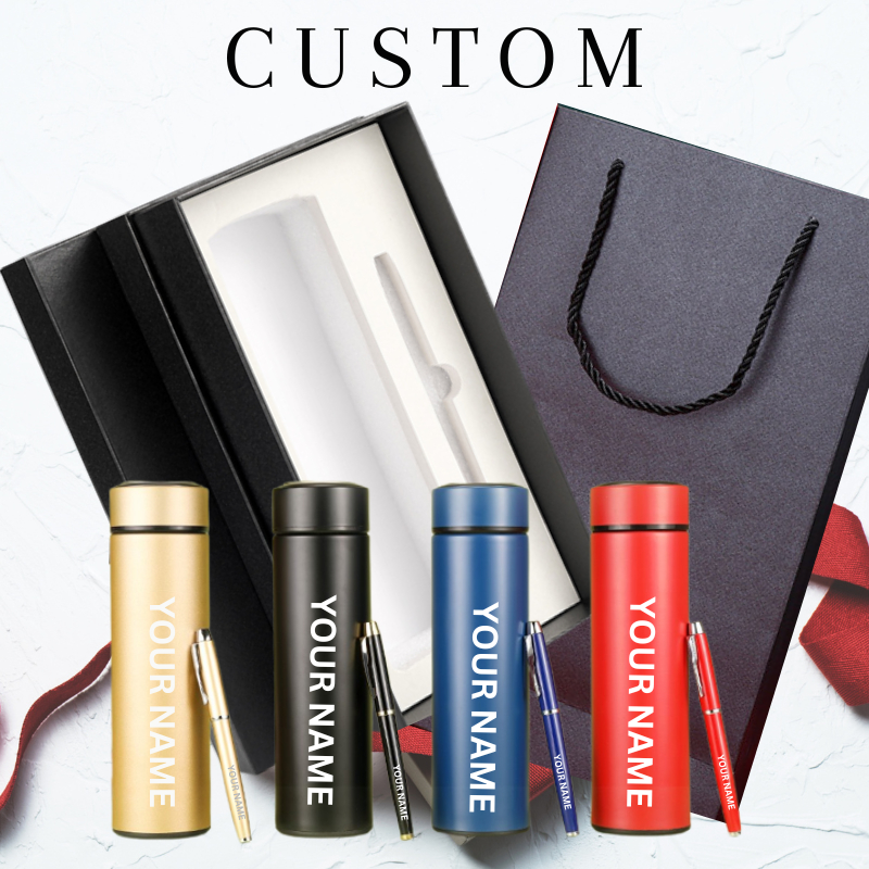 CUSTOM Thermos Bottle Stainless Steel Botol Vacuum Flask Thermal Flask