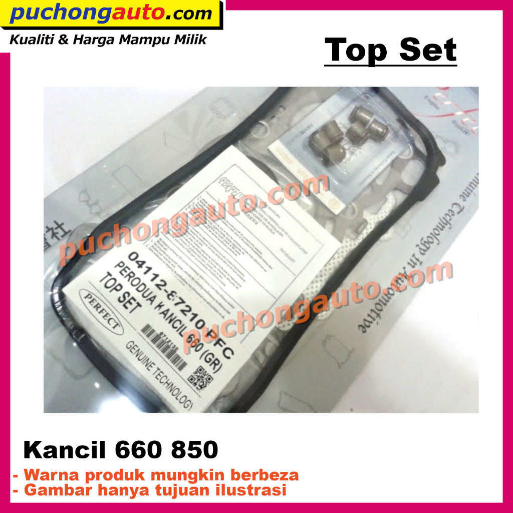 Engine Top Overhaul Gasket Set Perodua Kancil , Nippa 660 850