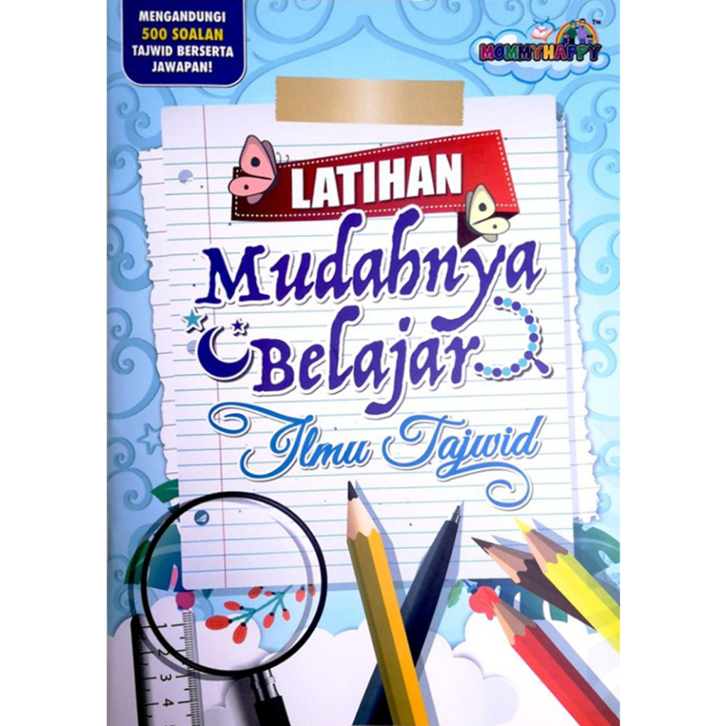 BUKU MUDAHNYA BELAJAR ILMU TAJWID Nota Lengkap & Latihan | Quran ...