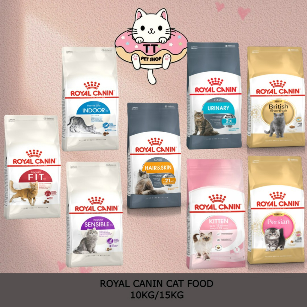 Royal Canin Cat Dry Food Full Range 10kg ( Original Pack ) Shopee