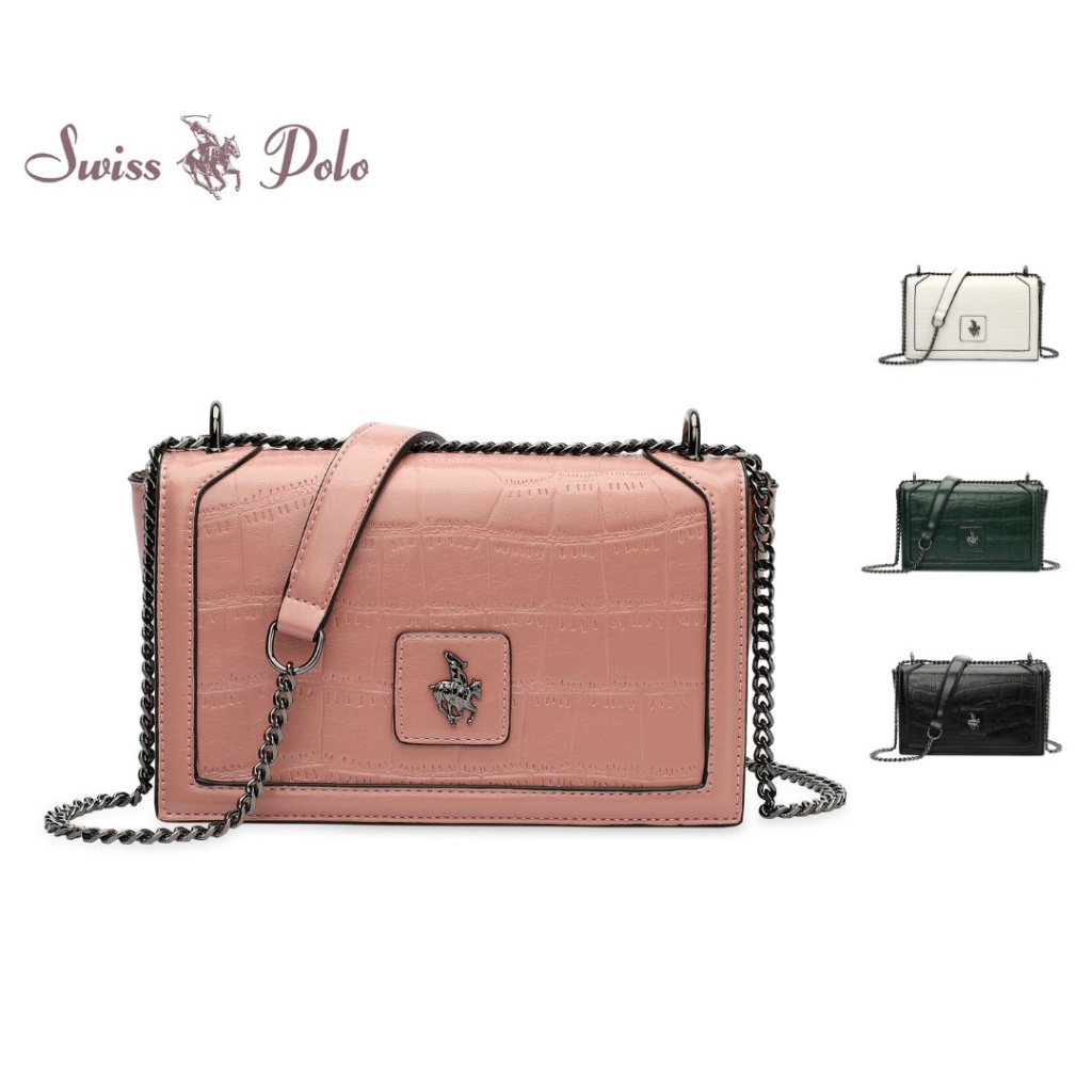 Swiss Polo Ladies Chain Sling Bag Multicolour HBP 606 Shopee Malaysia
