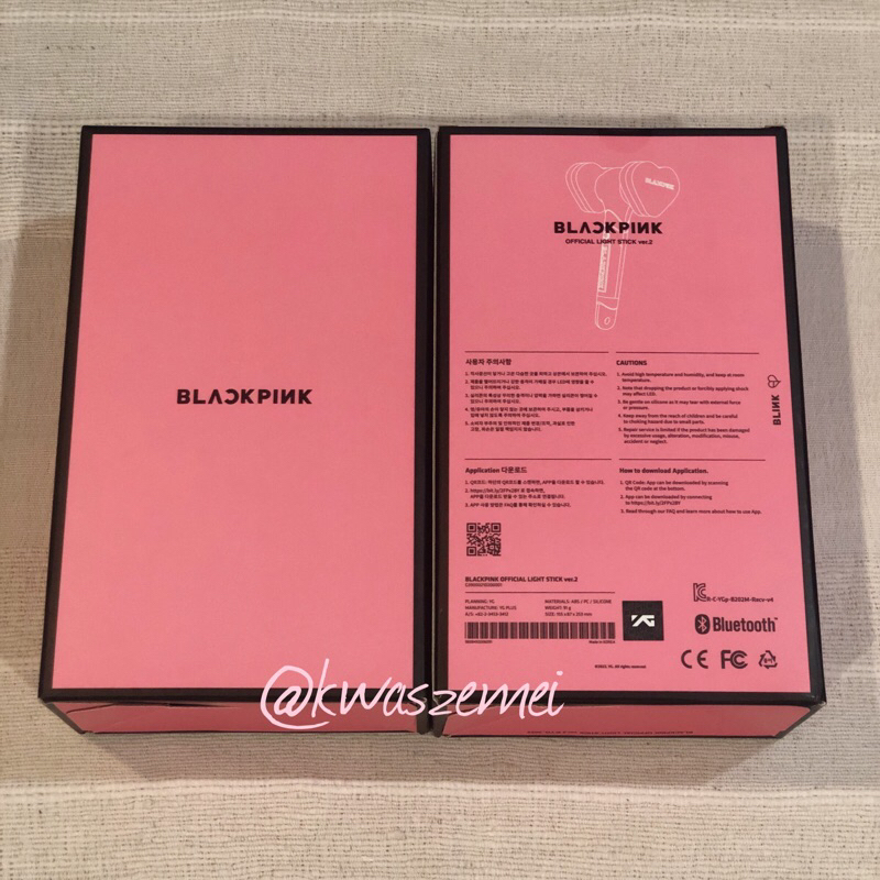 Blackpink Lightstick V2 Con Bluetooth Limited Editions Fans | Meses sin