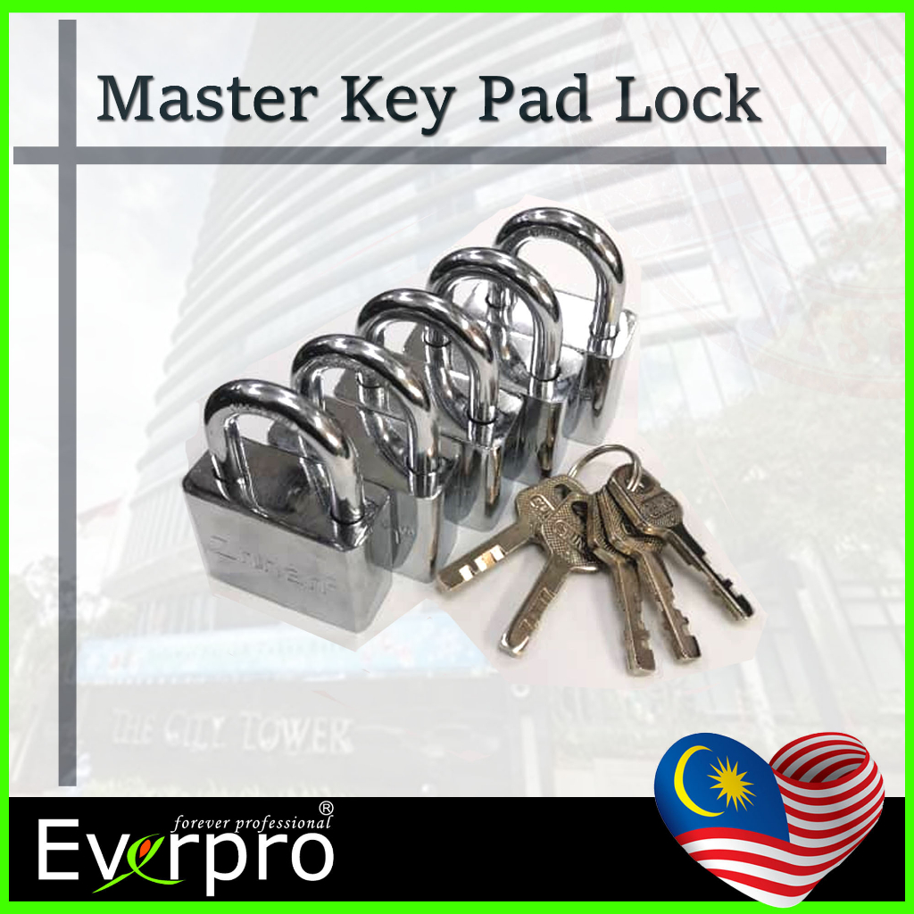 Master Key Pad Lock Set | Shopee Malaysia