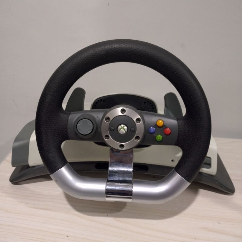 USED Xbox 360 Wireless Racing Wheel Shopee Malaysia