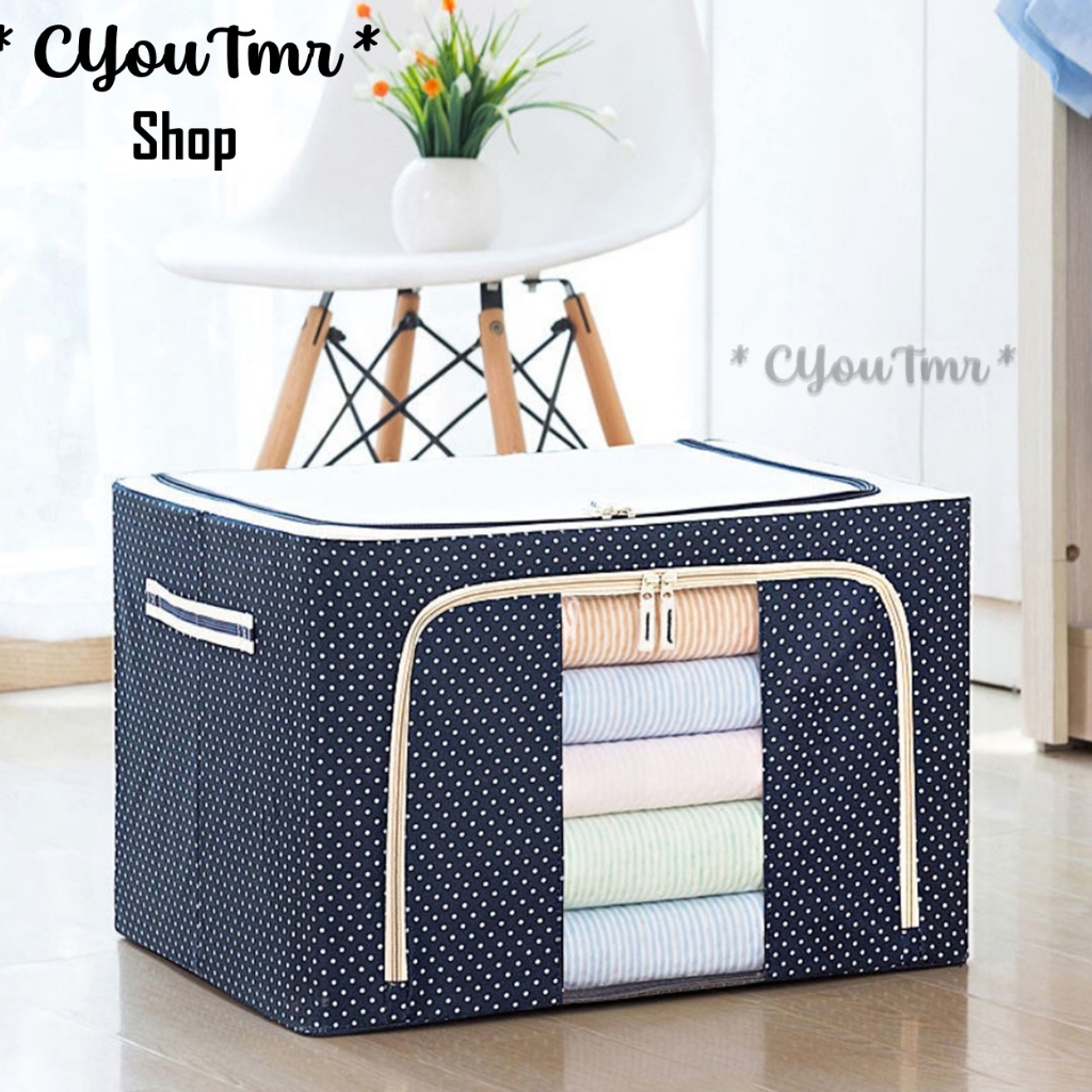 72L100L Large capacity Folding Stackable Oxford Cloth Quilt Pillow Toys ...