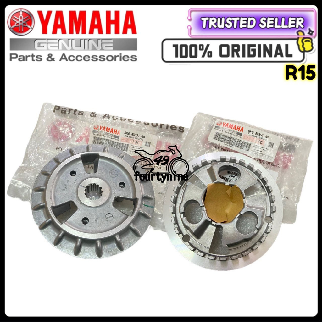 100 ORIGINAL YZF R15 CLUTCH BOSS & CLUTCH PREESURE PLATE Shopee Malaysia