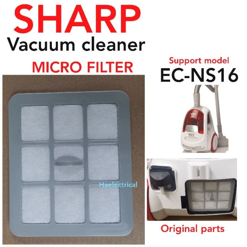 SHARP VACUUM CLEANER MICRO FILTER ECNS16 Shopee Malaysia