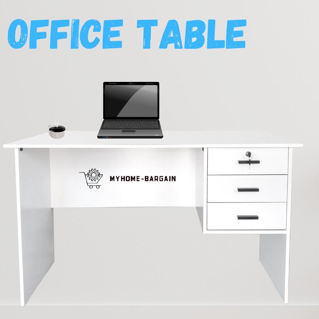 Working Table Meja Ofis Study Table Office Table Meja Office