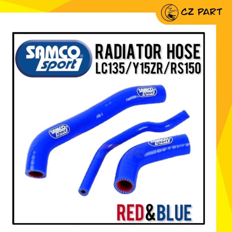 Samco Sport Radiator Hose Racing Silicone Coolant Hose Water Pipe LC135 ...