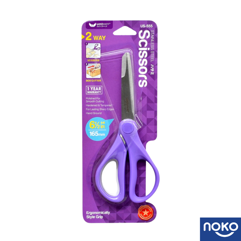 Unicorn 2 Way Scissor / Box Cutter (165mm) | Shopee Malaysia