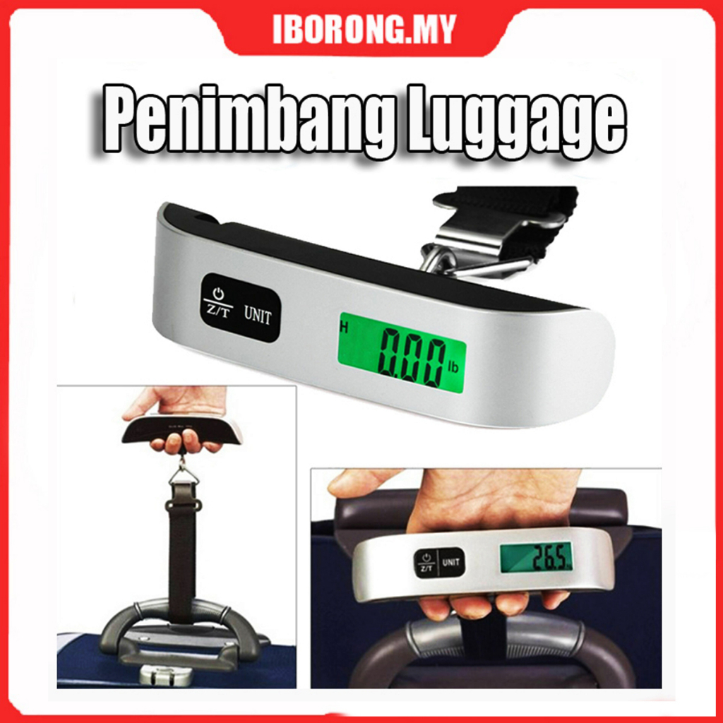 Travel Inspira Digital Hanging Postal Luggage Scale Rubber Paint Technology