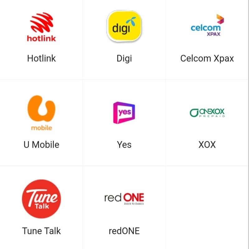 Mobile top up auto reload (PREPAID ONLY) | Shopee Malaysia