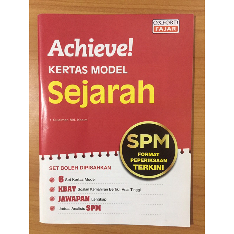 Kertas Model Sejarah Spm Shopee Malaysia