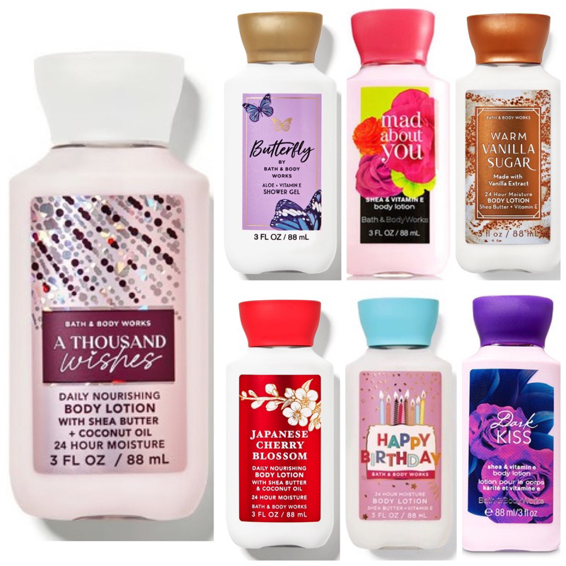 Bath & Body Works Body Lotion, 88ml | Shopee Malaysia