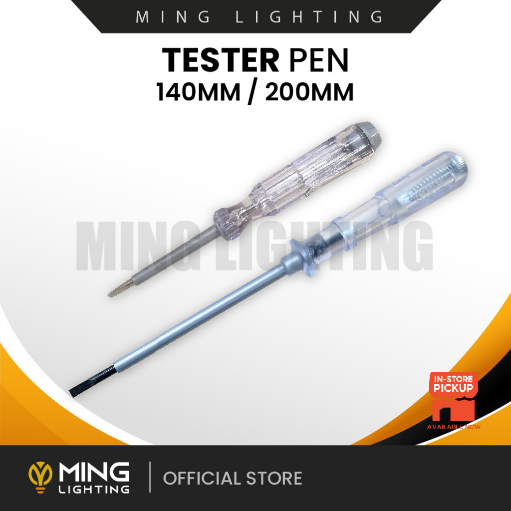 Electrical Test Pen Electrician AC Voltage Detector Screwdriver Pens